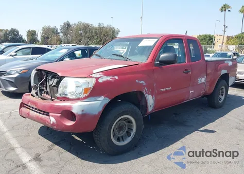 2007 Toyota Tacoma z USA, uszkodzony, nr VIN 5TETX22N27Z408474